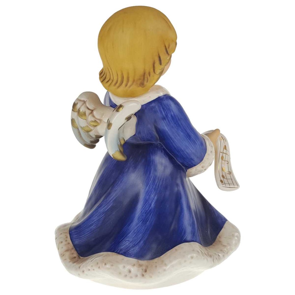 [458168381] Figur singend Goebel Weihnacht Engel Blau gebraucht - gut Bild 2