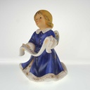 [458168381] Figur singend Goebel Weihnacht Engel Blau gebraucht - gut Bild 4