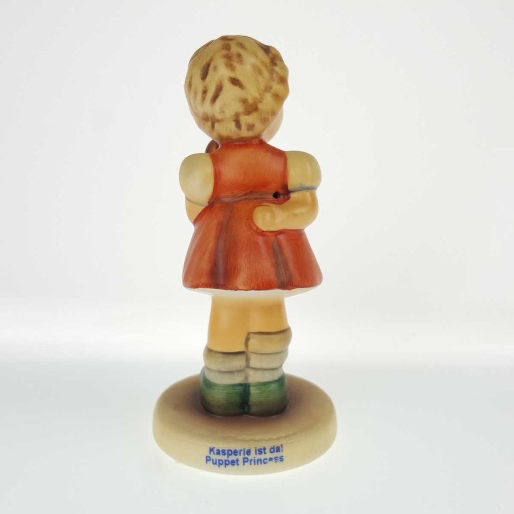 [458168382] Figur 9,5 cm Goebel Mädchen mit Handpuppe 2103/A gebraucht - sehr gut Bild 3