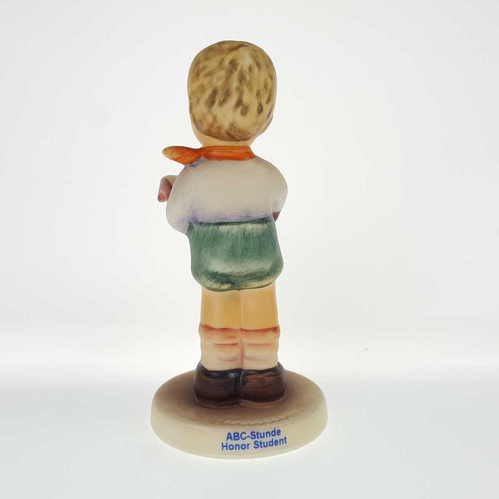 [458168383] Figur Goebel 2087 B ABC Stunde Junge mit Buch gebraucht - sehr gut Bild 3