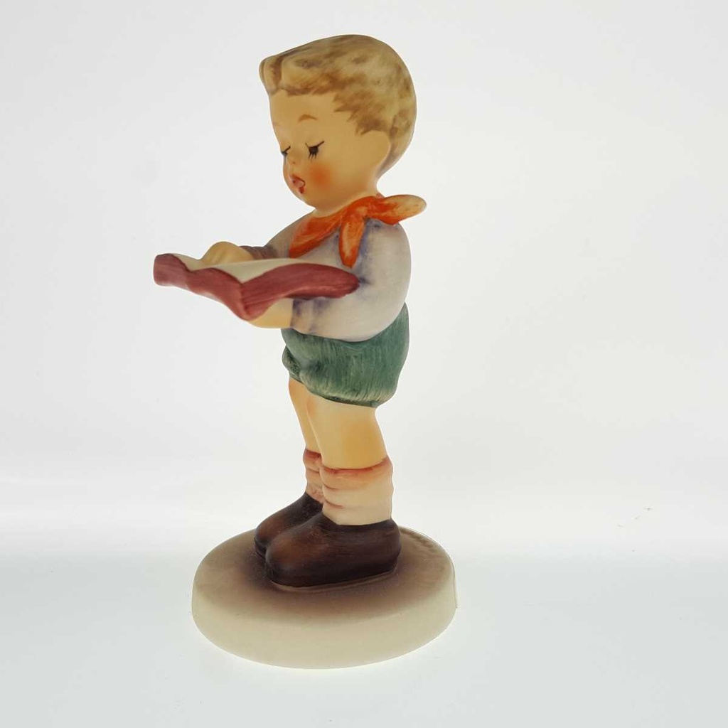[458168383] Figur Goebel 2087 B ABC Stunde Junge mit Buch gebraucht - sehr gut Bild 5