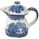 [45816839] Mokkakanne 0,4 L Enoch Wedgwood Woodland Blau gebraucht - gut Bild 2