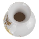 [458168398] Blumenvase Golddekor 22 cm AK Kaiser Blumendekor Blumen gebraucht - sehr gut Bild 3