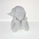 [458168406] Figur Biskuitporzellan liegend 8,2 cm Rosenthal Engel studio-haus Weiß gebraucht - sehr gut Bild 3