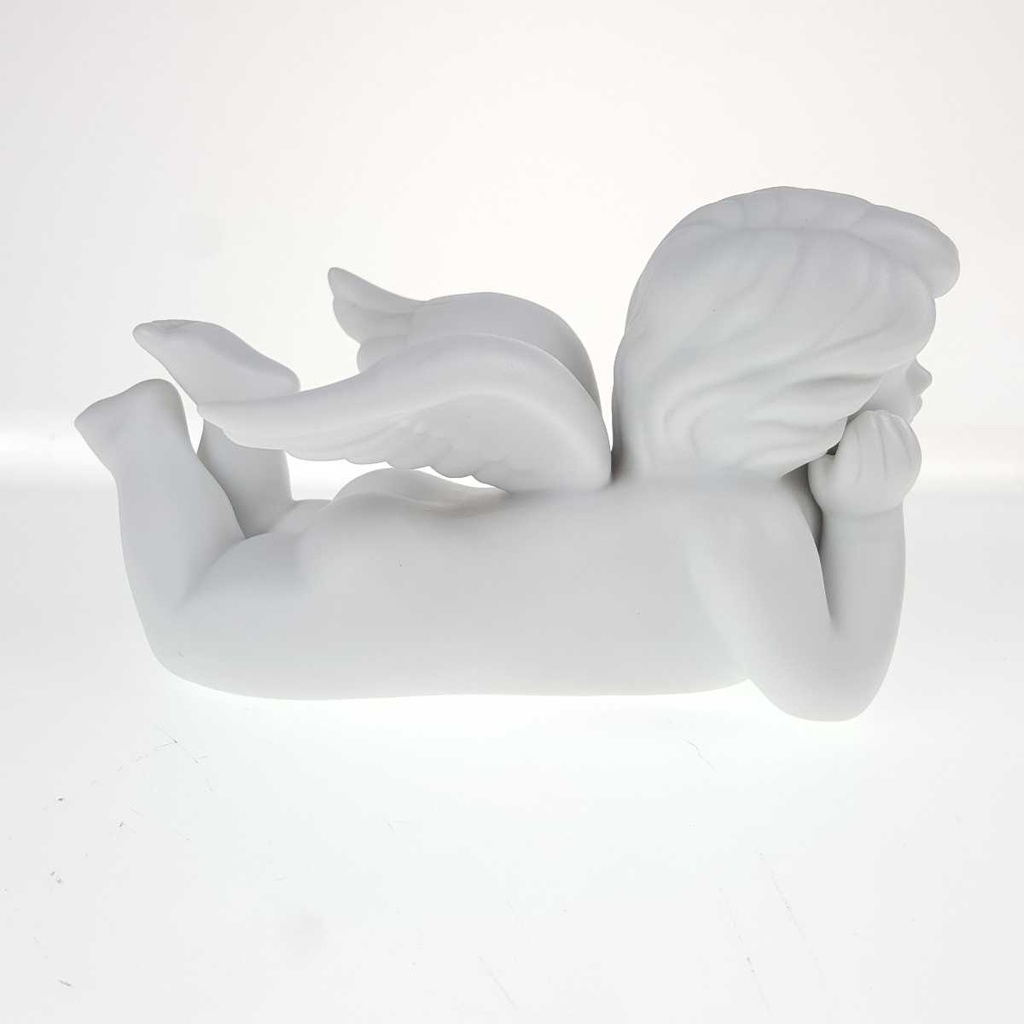 [458168406] Figur Biskuitporzellan liegend 8,2 cm Rosenthal Engel studio-haus Weiß gebraucht - sehr gut Bild 5