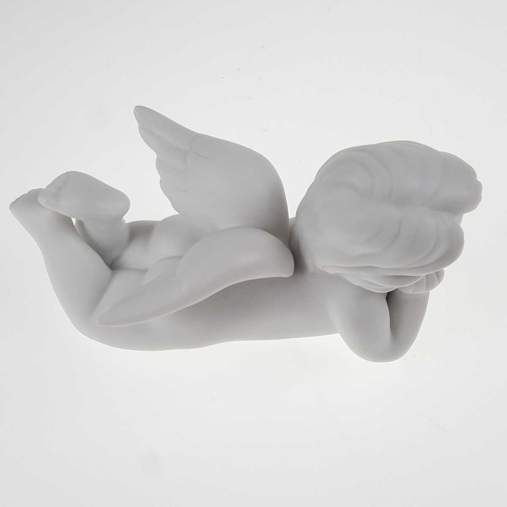 [458168406] Figur Biskuitporzellan liegend 8,2 cm Rosenthal Engel studio-haus Weiß gebraucht - sehr gut Bild 6