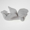 [458168406] Figur Biskuitporzellan liegend 8,2 cm Rosenthal Engel studio-haus Weiß gebraucht - sehr gut Bild 6