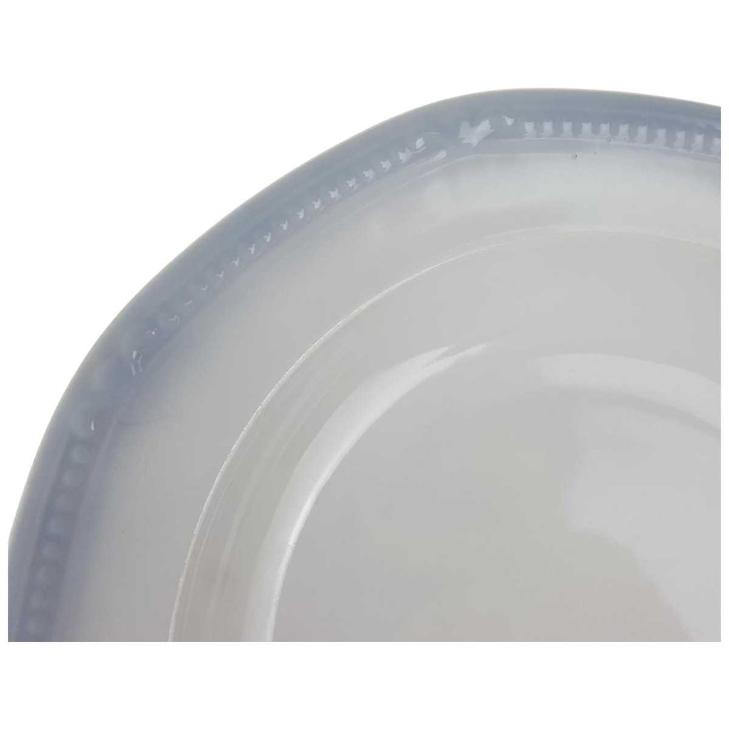 [458168408] Suppenteller 22,5 cm Mitterteich Form 2040 Sissi Blau gebraucht - gut Bild 2