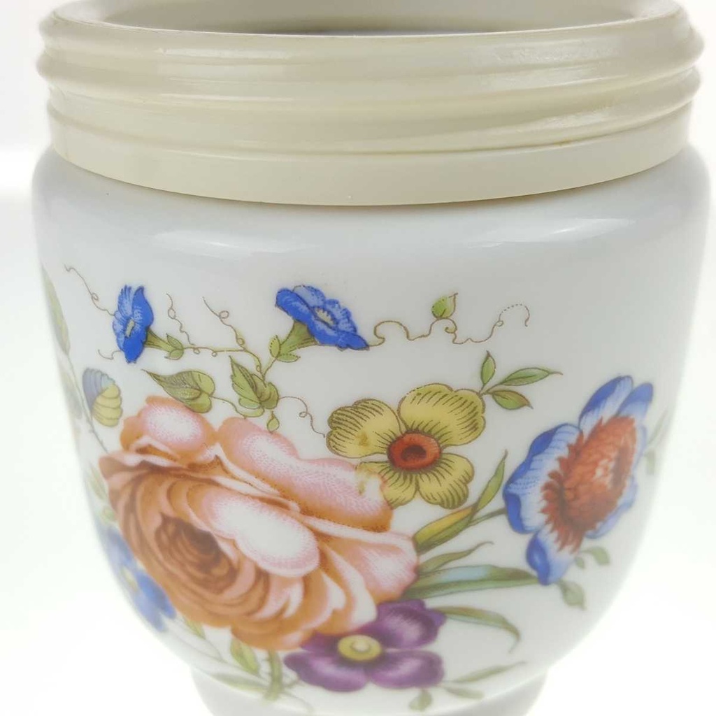[458168410] Eierkocher Royal Worcester Blumendekor Blumen gebraucht - gut Bild 7
