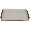 [2119296] 3er Set Zuckerdose und Milchkännchen Goldrand Eschenbach elfenbein Beige Tablett gebraucht - gut Bild 2