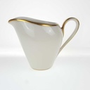 [2119296] 3er Set Zuckerdose und Milchkännchen Goldrand Eschenbach elfenbein Beige Tablett gebraucht - gut Bild 9