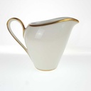 [2119296] 3er Set Zuckerdose und Milchkännchen Goldrand Eschenbach elfenbein Beige Tablett gebraucht - gut Bild 10