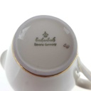 [2119296] 3er Set Zuckerdose und Milchkännchen Goldrand Eschenbach elfenbein Beige Tablett gebraucht - gut Bild 13