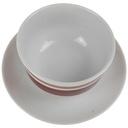 [458168418] Sauciere 1tlg 0,4 L Retsch Wunsiedel Retro braun orange schwarz gebraucht - gut Bild 2