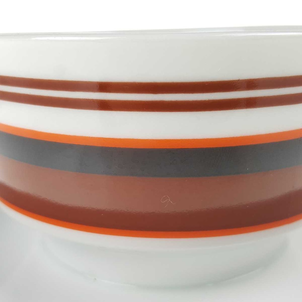 [458168418] Sauciere 1tlg 0,4 L Retsch Wunsiedel Retro braun orange schwarz gebraucht - gut Bild 3