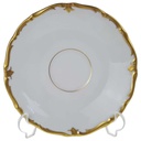 [458168424] Gedeck Sammelgedeck Goldrand 3tlg Reichenbach Weiß gebraucht - gut Bild 2