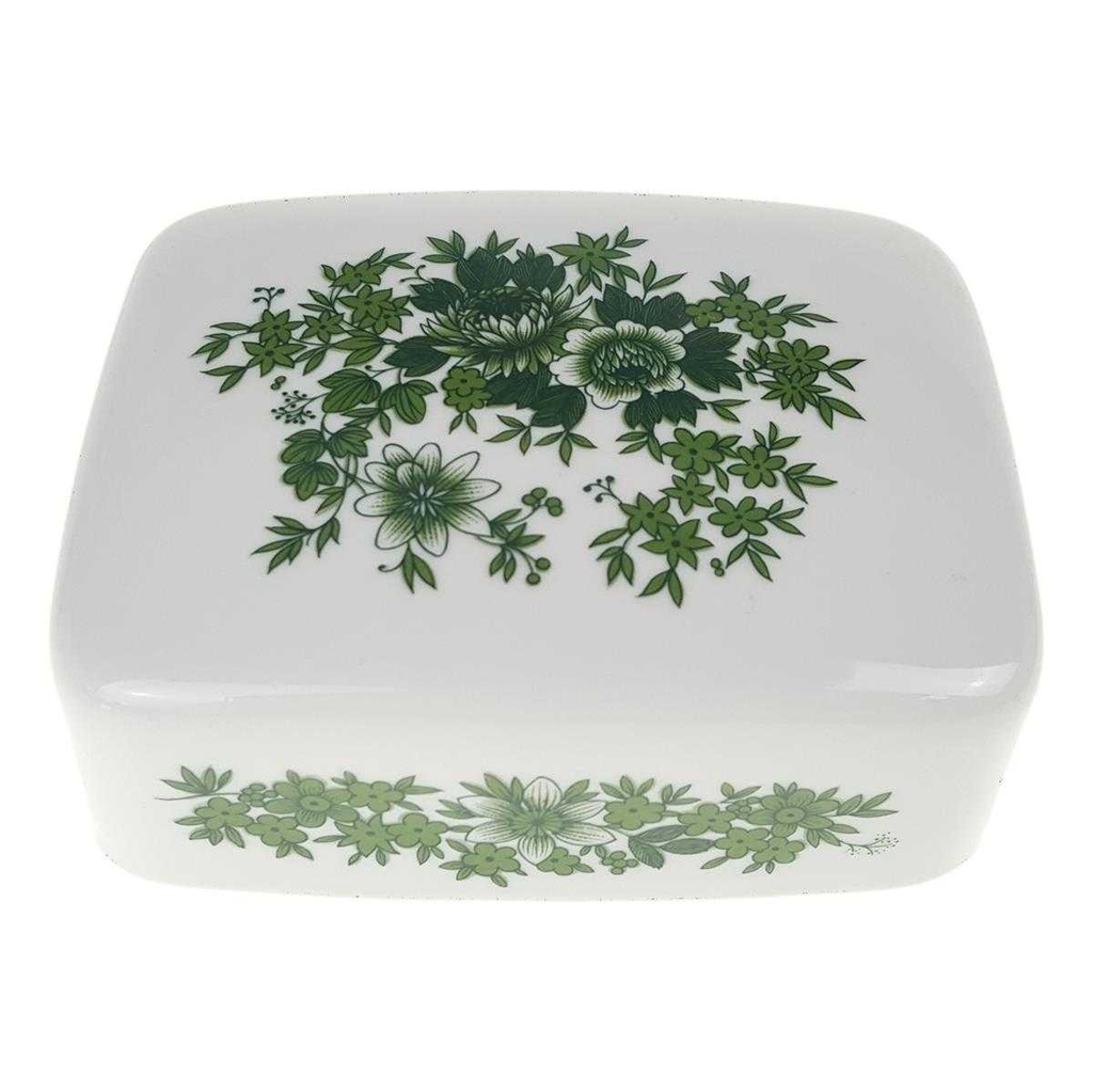 [458168430] Butterdose Butterglocke Seltmann Weiden Barock Hubertus Blumendekor gebraucht - sehr gut Bild 5