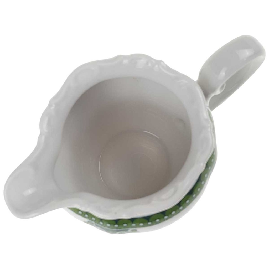 [458168432] Milchkännchen 0,2 L Seltmann Weiden Barock Hubertus Blumendekor gebraucht - sehr gut Bild 2