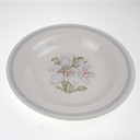 [458168436] Suppenteller 22 cm Oxford Brazil Blumendekor Blumen gebraucht - gut Bild 3