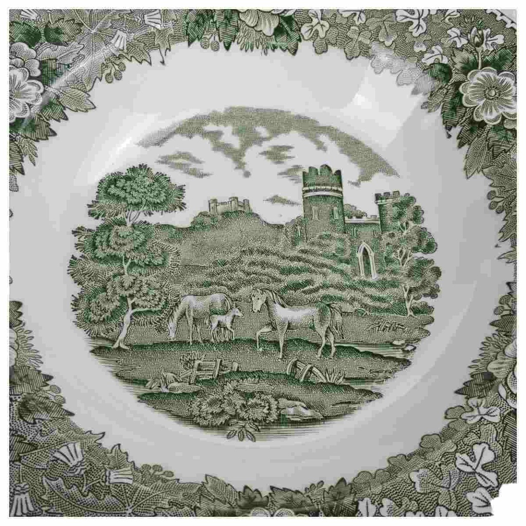 [458168437] Suppenteller 23,3 cm Adams English Scenic Grün Bild 2