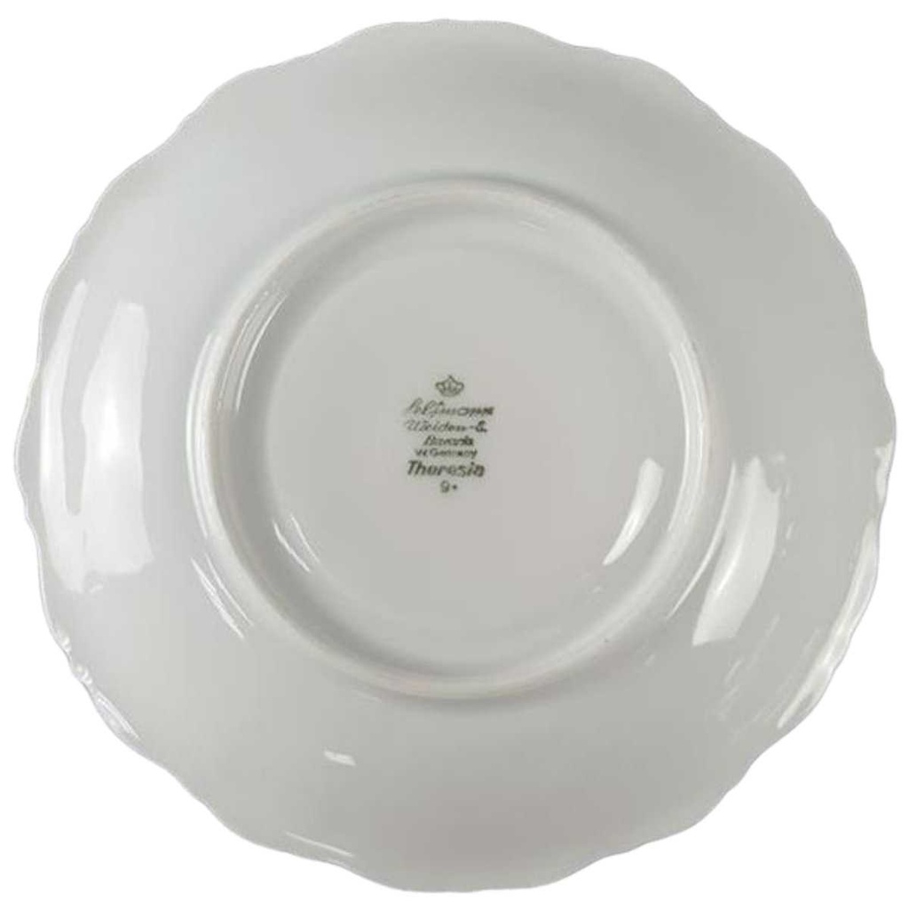 [45816844] Untertasse für Suppe 16 cm Seltmann Weiden Theresia Heimatland blau gebraucht - gut Bild 2