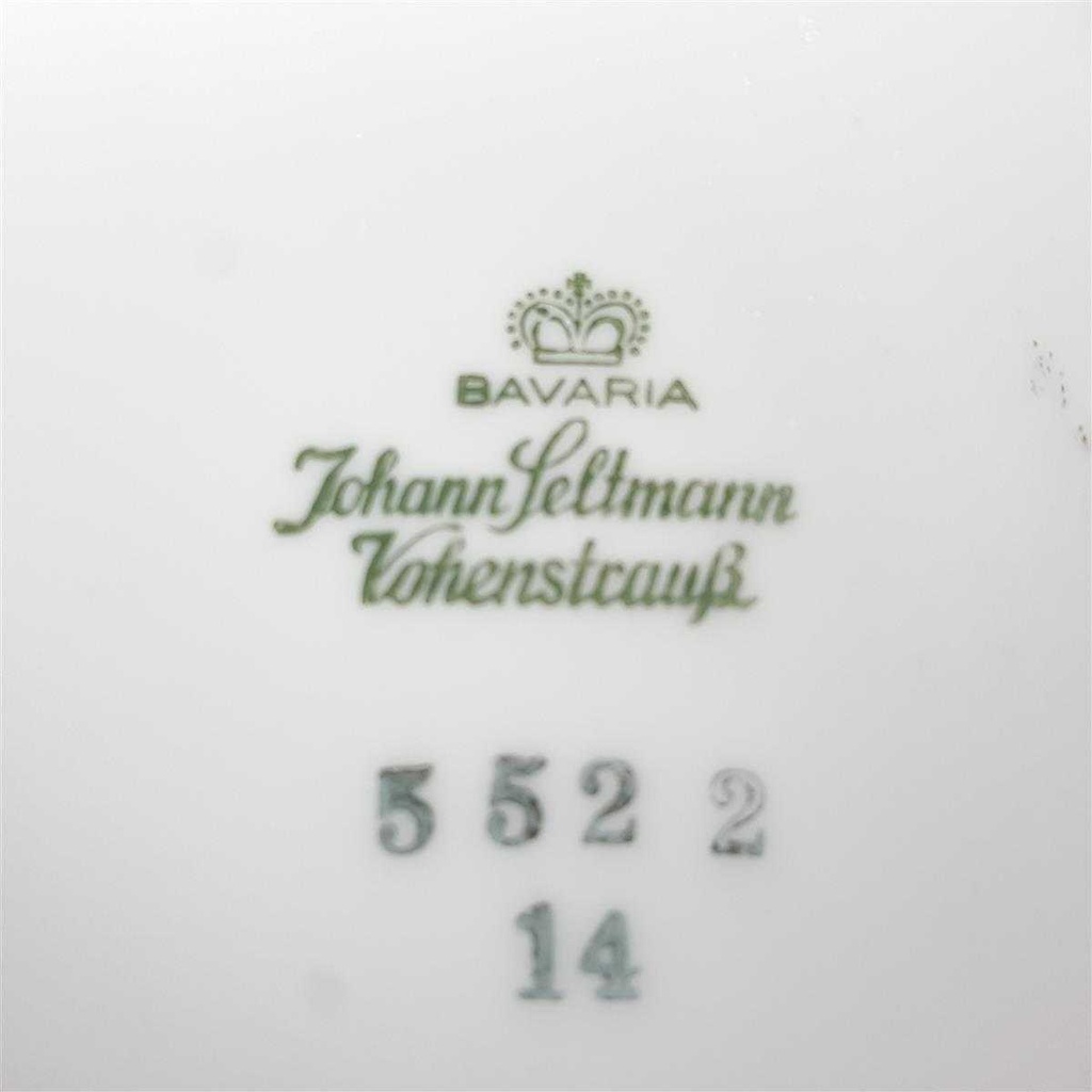 [458168441] Milchkännchen 0,2 L Seltmann Weiden Vohenstrauß Goldring graue Halbkreise gebraucht - sehr gut Bild 4