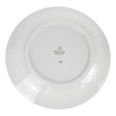 [458168443] Kuchenteller Dessertteller 19,5 cm Seltmann Weiden Vohenstrauß Goldring graue Halbkreise gebraucht - gut Bild 4