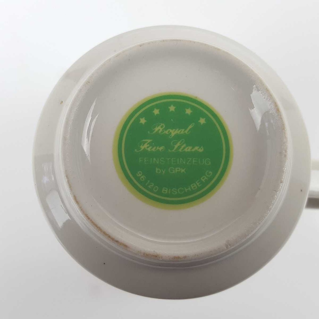 [458168455] Kaffeetasse 7,6 cm Royal Five Stars Weihnachten gebraucht - gut Bild 6
