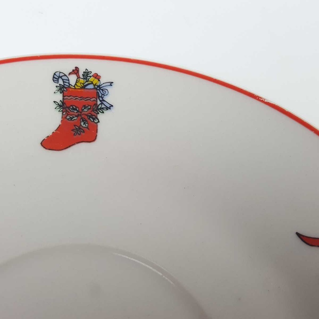 [458168456] Untertasse 15,8 cm Royal Five Stars Weihnachten gebraucht - gut Bild 3