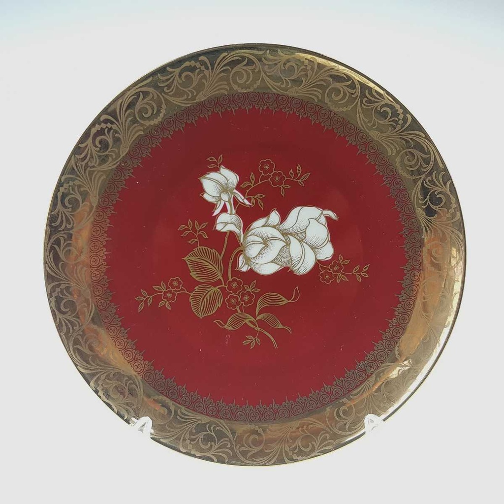 [458168464] Gedeck Sammelgedeck 3tlg Bavaria Weiße Rose gebraucht - gut Bild 4