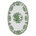 [458168465] Servierplatte 30,5x21 cm Seltmann Weiden Barock Hubertus Blumen Blumendekor gebraucht - gut Bild 2