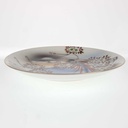 [458168466] Untertasse 13,2 cm Japan China Asiatisches Porzellan Vogelmotiv Fasane gebraucht - gut Bild 3