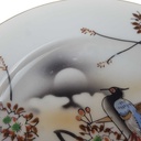 [458168469] Kuchenteller 16 cm Japan China Asiatisches Porzellan Vogelmotiv Fasane gebraucht - gut Bild 3