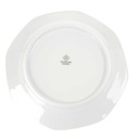 [458168473] Kuchenteller 19,5 cm Schirnding Bavaria Paris weiss blau gebraucht - gut Bild 3
