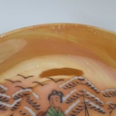 [2119297] 7er Set Untertasse 13,1 cm Japan China Geisha Grün Perlmutt gebraucht - akzeptabel Bild 6