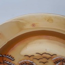 [2119298] 6er Set Kuchenteller 16,3 cm Japan China Geisha Grün Perlmutt gebraucht - akzeptabel Bild 5