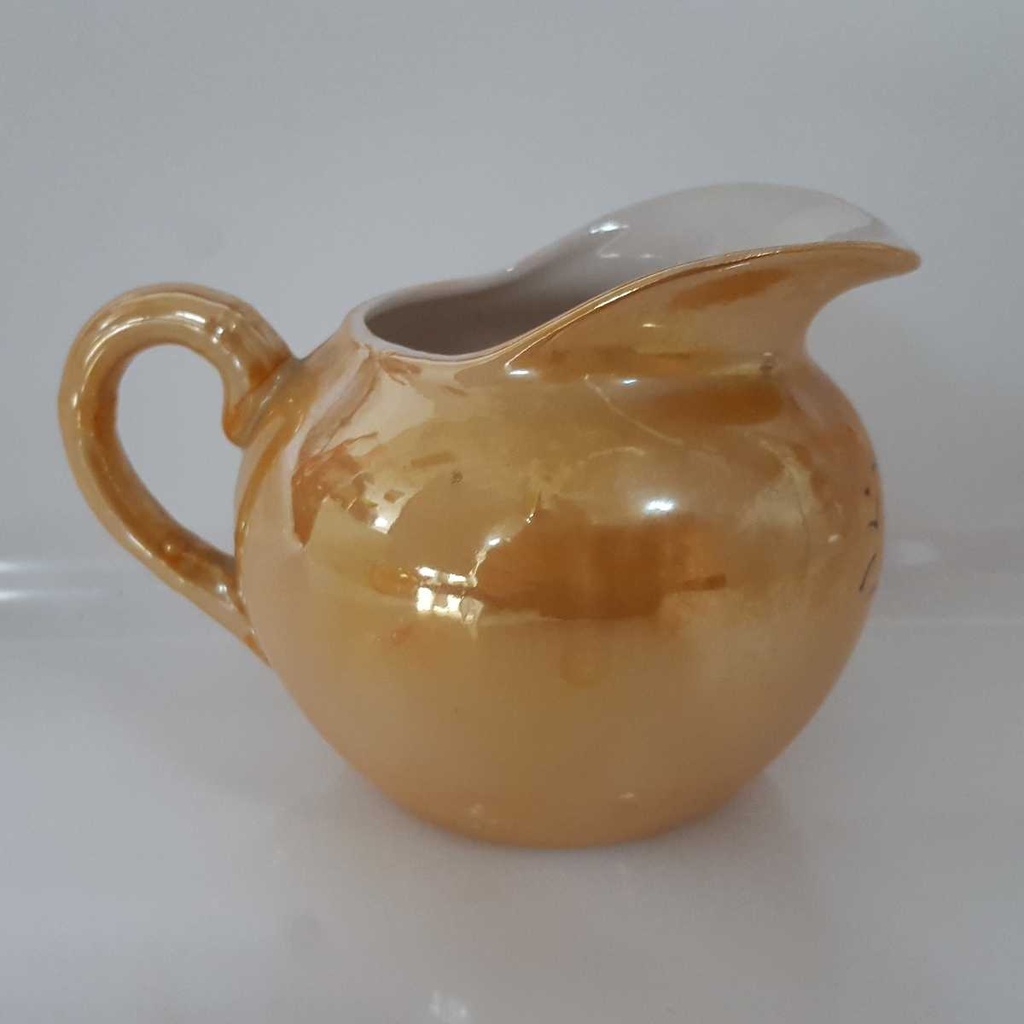 [458168488] Milchkännchen 0,2 L Japan China Geisha Grün Perlmutt gebraucht - defekt Bild 3