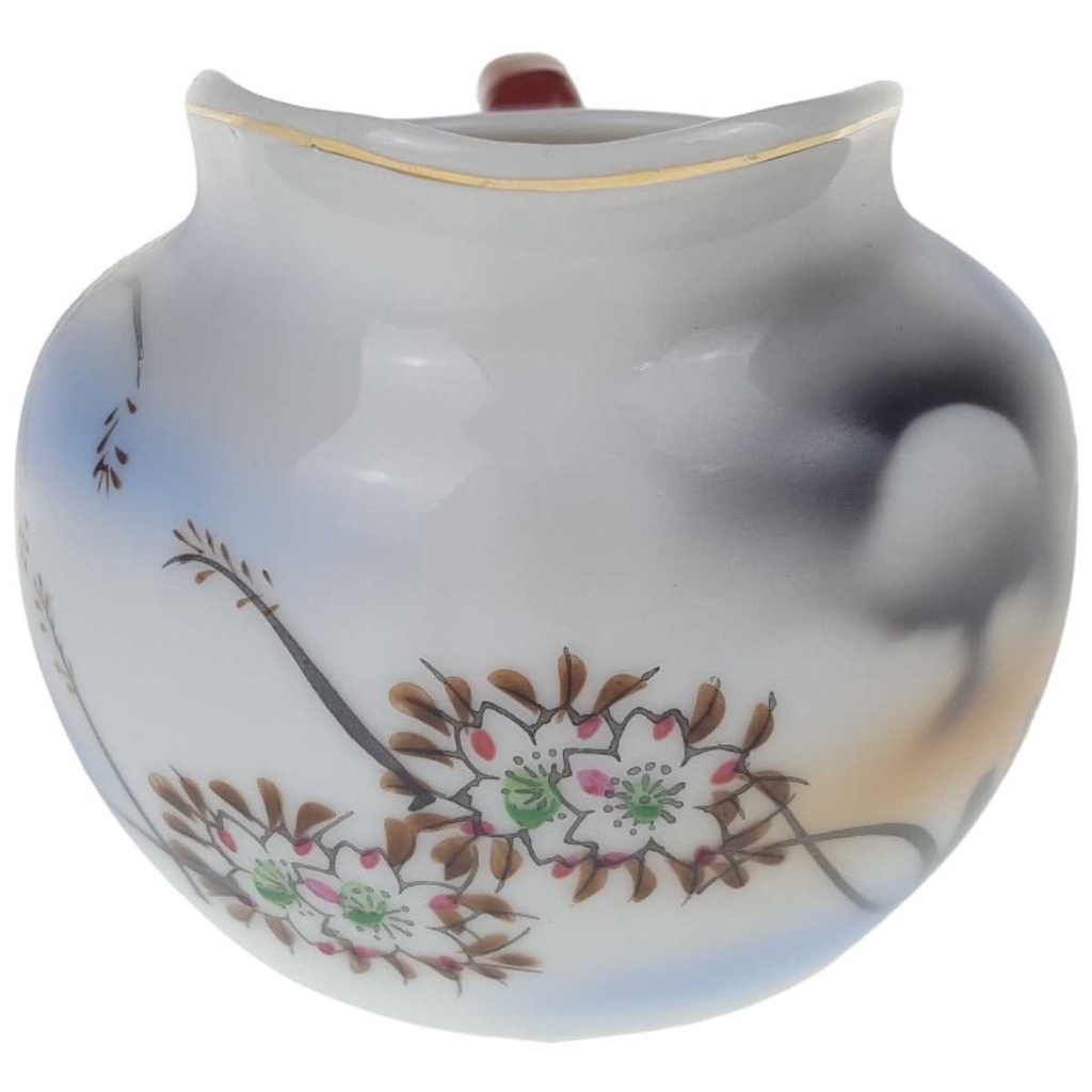 [458168493] Milchkännchen 0,2 L Japan China Asiatisches Porzellan Vogelmotiv Fasane gebraucht - gut Bild 2