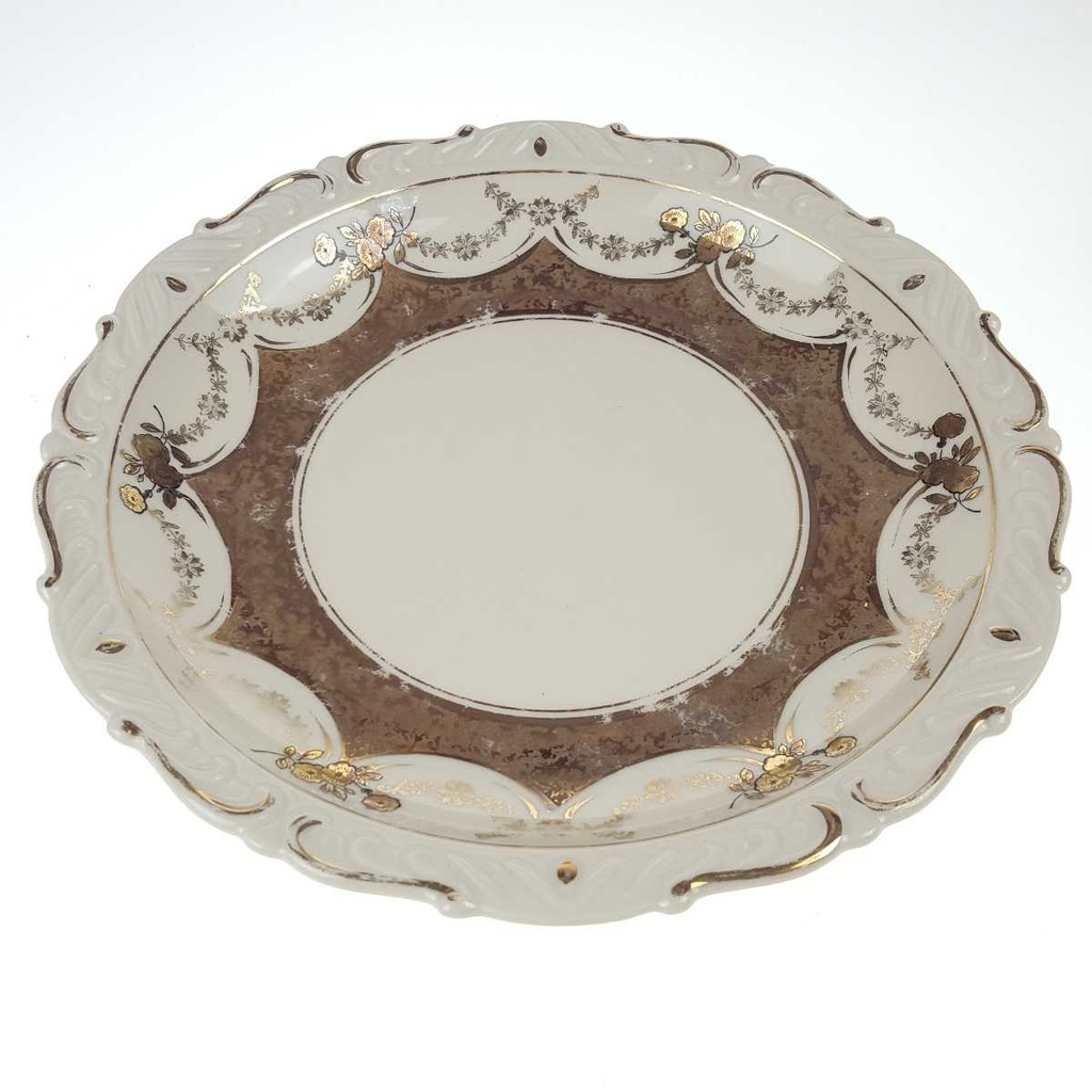 [458168498] Gedeck Sammelgedeck 3tlg Kahla Elfenbein Ätzgold Beige gebraucht - gut Bild 5