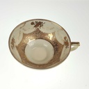[458168498] Gedeck Sammelgedeck 3tlg Kahla Elfenbein Ätzgold Beige gebraucht - gut Bild 11