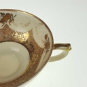 [458168498] Gedeck Sammelgedeck 3tlg Kahla Elfenbein Ätzgold Beige gebraucht - gut Bild 12