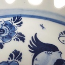 [458168500] Schale Durchbruchschale 18,5 cm Vogelmotiv Rund Delfts Blauw Bild 4