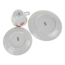 [458168504] Gedeck Sammelgedeck Golddekor 3tlg Retsch Wunsiedel rosa Dekor gebraucht - gut Bild 6