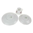 [458168506] Sammelgedeck Golddekor 3tlg 30 cm Hädrich & Sohn Blumendekor gebraucht - gut Bild 5