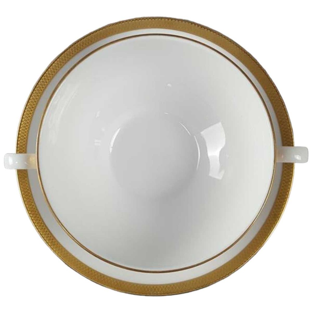 [45816851] Suppentasse mit Untertasse Goldrand 2tlg Eschenbach 7 mm gebraucht - sehr gut Bild 2