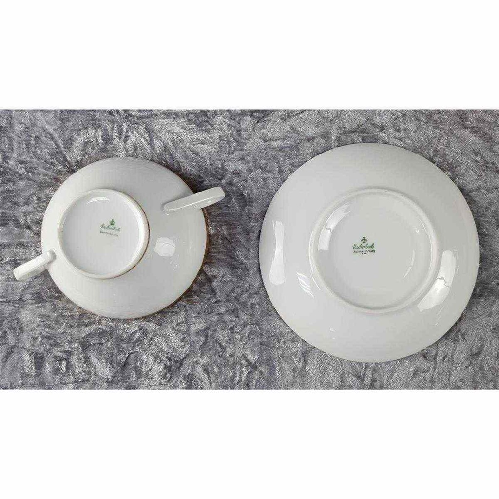 [45816851] Suppentasse mit Untertasse Goldrand 2tlg Eschenbach 7 mm gebraucht - sehr gut Bild 4