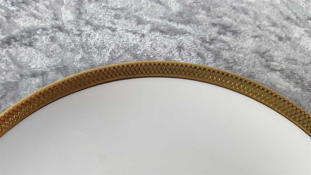 [45816853] Kuchenteller Dessertteller Frühstücksteller Goldrand 19 cm Eschenbach 7 mm gebraucht - sehr gut Bild 2