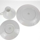 [458168584] Gedeck Sammeltasse Golddekor Bavaria 3tlg Kronester Rot gebraucht - gut Bild 7