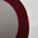 [458168584] Gedeck Sammeltasse Golddekor Bavaria 3tlg Kronester Rot gebraucht - gut Bild 9