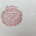 [458168593] Servierplatte Servierschüssel 30,5x25 cm Grindley Homeland Rot gebraucht - gut Bild 4